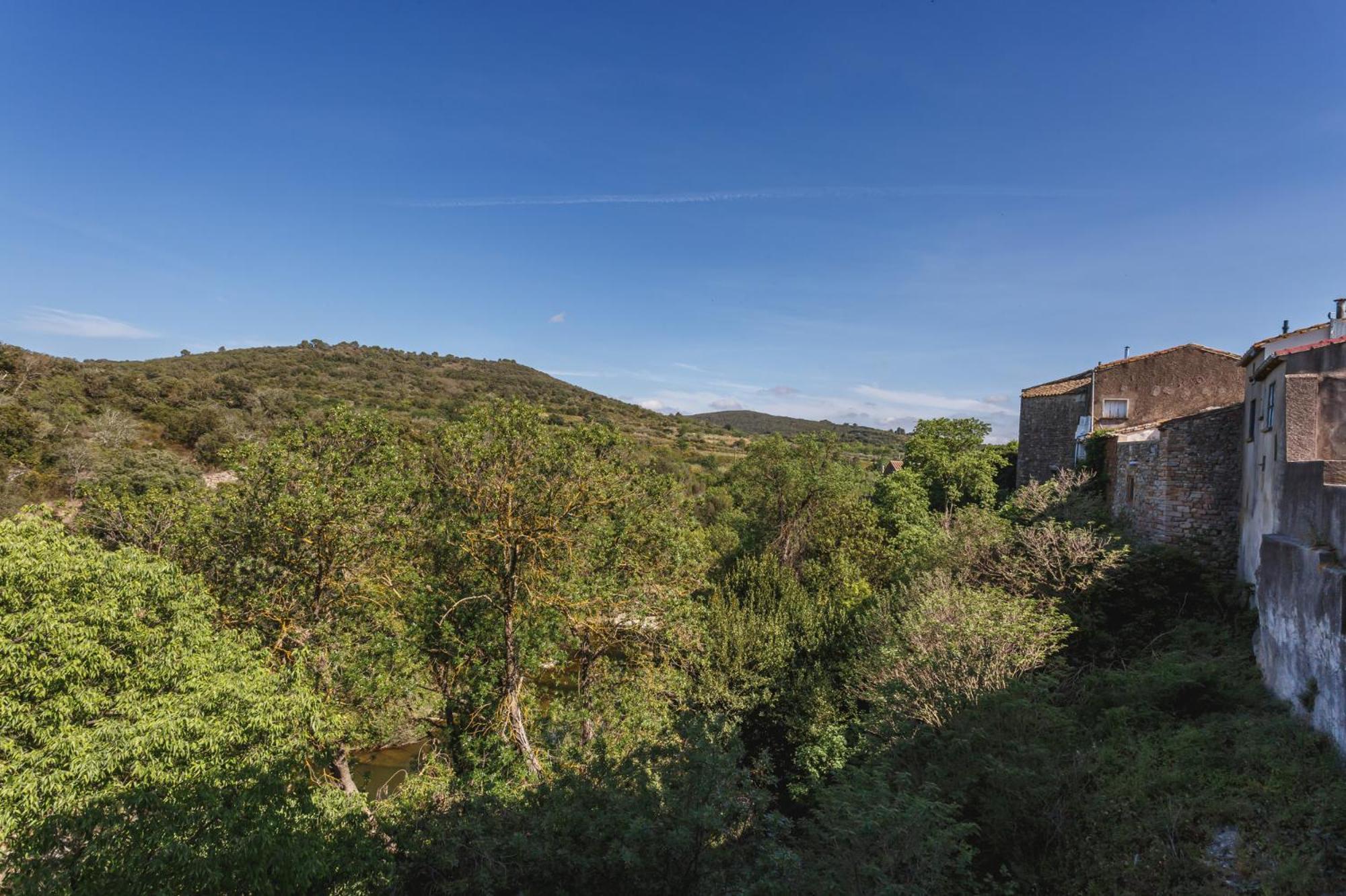 Cosy Apartment In Ancient Gabian With River And Vineyard Views Exterior foto